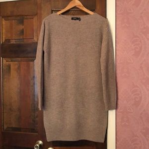BNWT Theory Boatneck Sweater Dress